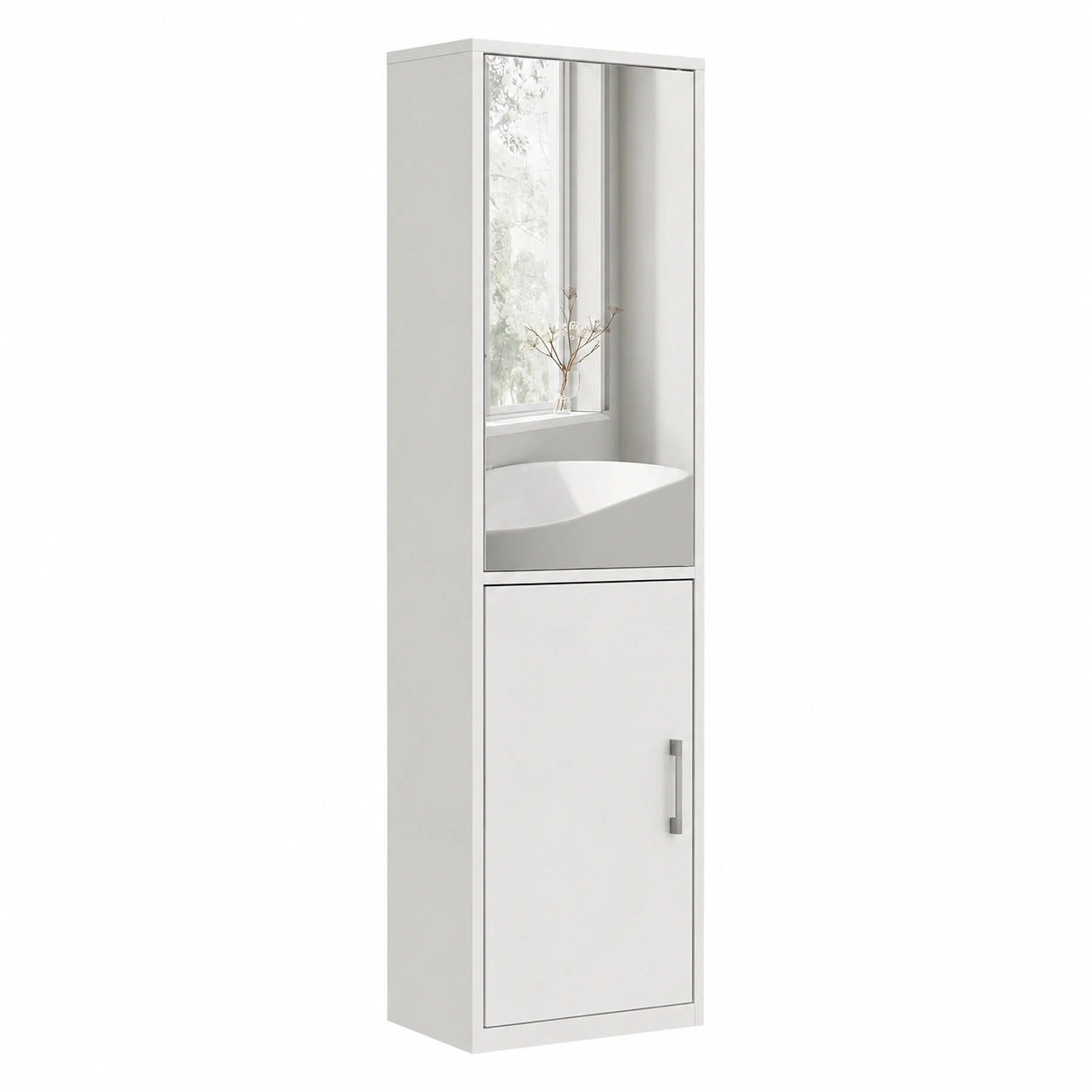 Armoire, réglable, avec rangement, avec étagères, coloris blanc, pour la chambre