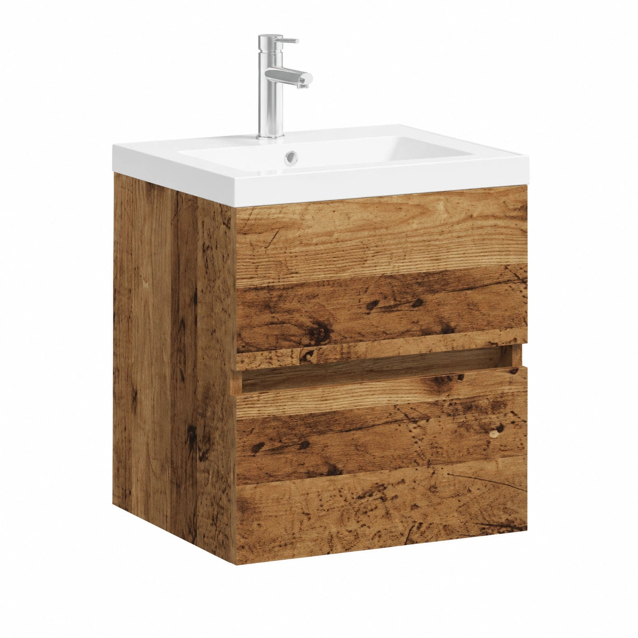 Ensemble de meubles de salle de bain, en chêne, avec rangement, avec tiroirs, avec portes, coloris noir, 41 x 39 x 62 cm, pour la salle de bain