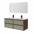 Ensemble de meubles de salle de bain, coloris vert, pour la salle de bain