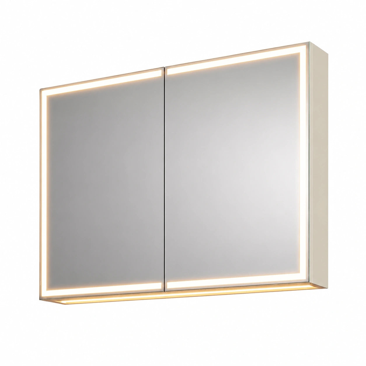 Armoire, en aluminium, coloris blanc et crème, 60 x 80 cm, pour la chambre