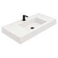 Ensemble de meubles de salle de bain, coloris blanc, 80 x 46,5 x 12 cm, pour la salle de bain