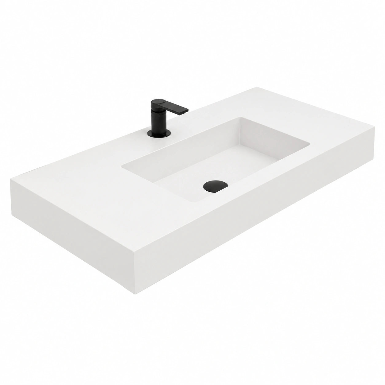 Ensemble de meubles de salle de bain, coloris blanc, 80 x 46,5 x 12 cm, pour la salle de bain