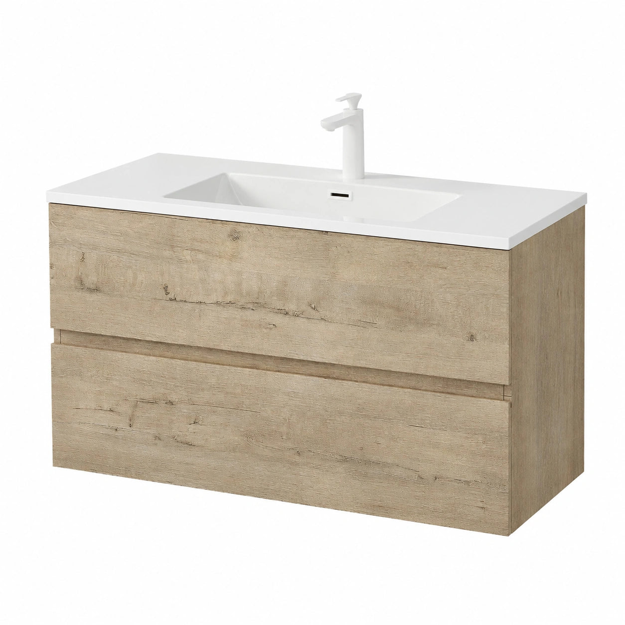Ensemble de meubles de salle de bain, 2 pièces, 100 x 48 x 50 cm, pour la salle de bain